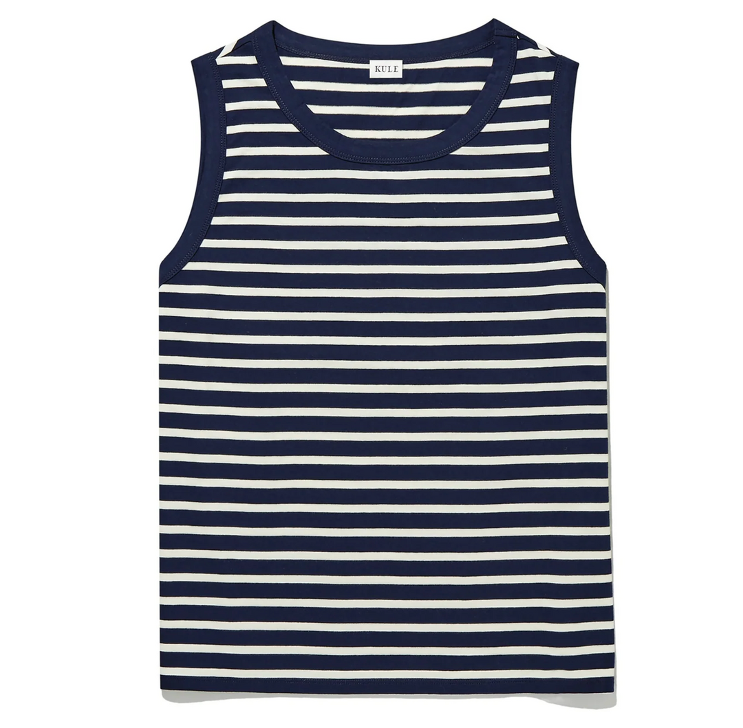 The Tank - Navy/Cream