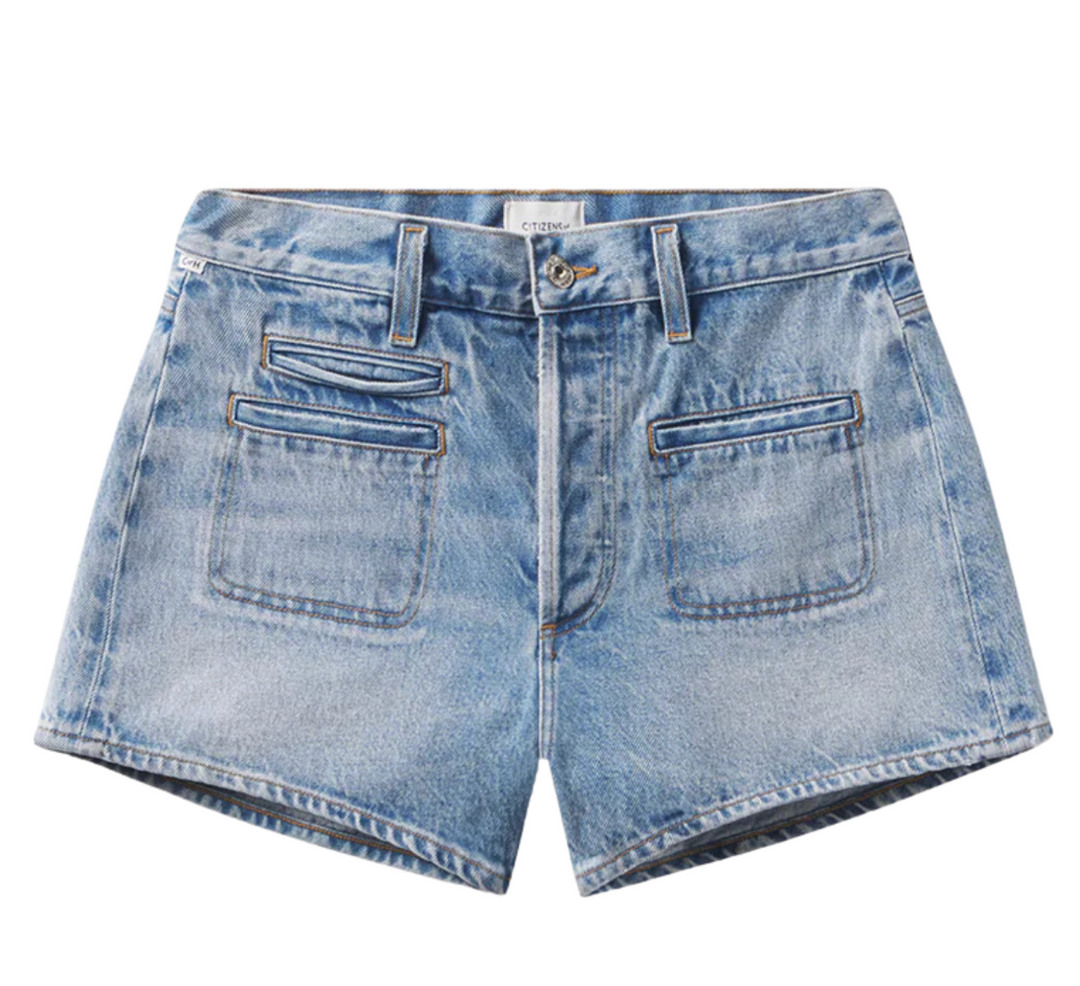 Marlow Welt Pocket Short - Emblem