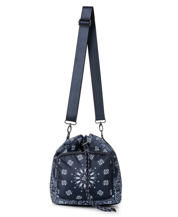 Harley Bandana Bucket Bag - Navy