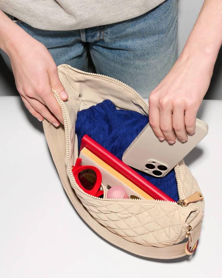 Metro Smile Bag - Buff