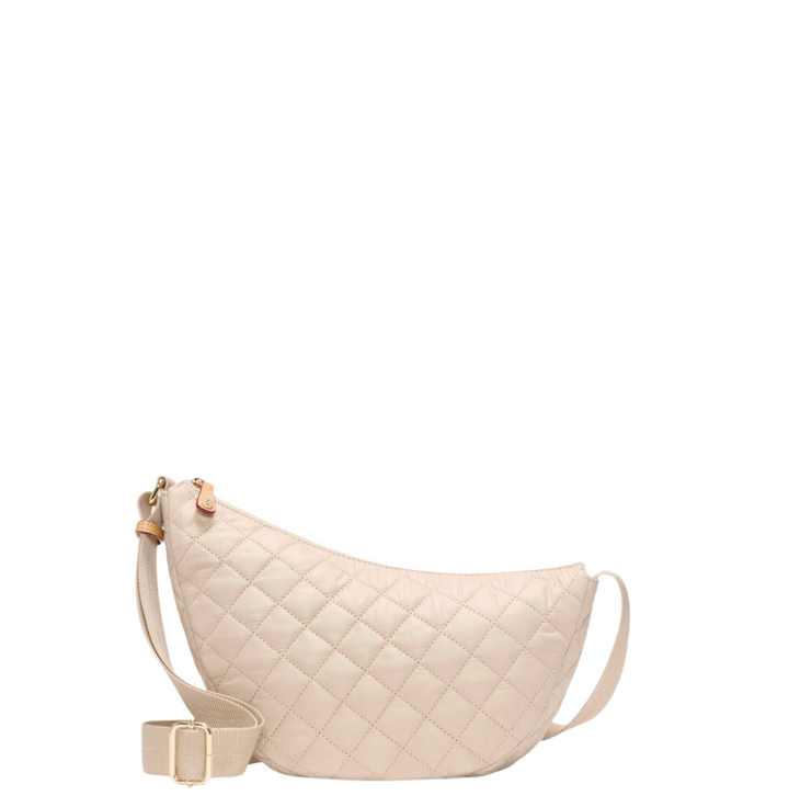 Small Metro Smile Bag - Buff