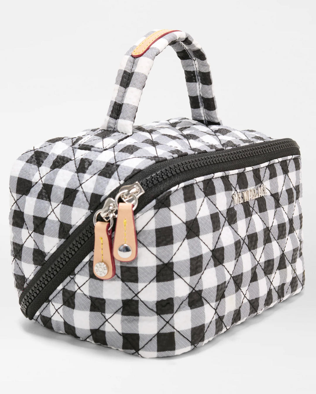 Metro Accordion Organizer - Black/White Gingham