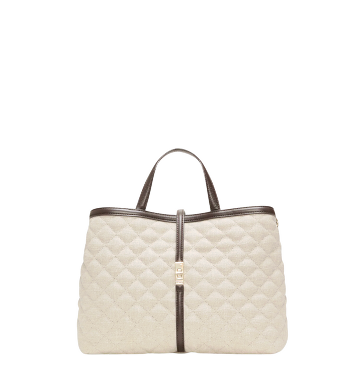 Medium Astor Top Handle - Sandy Linen