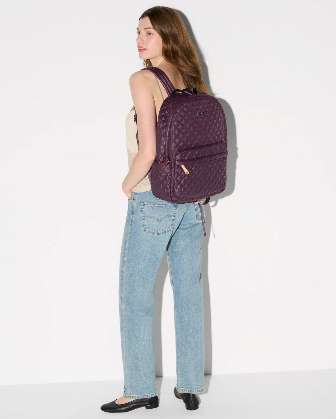 Metro Backpack - Raisin