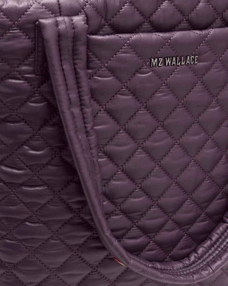 Medium Metro Tote Deluxe - Raisin