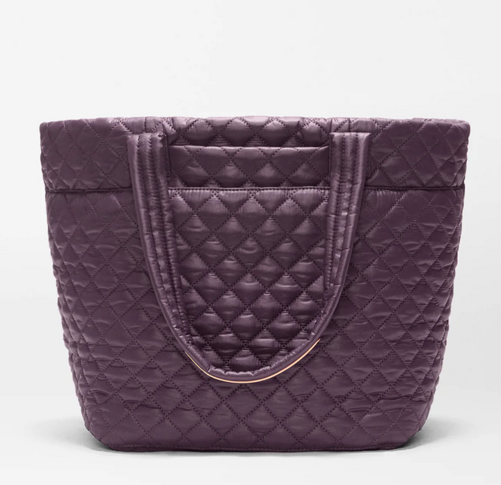 Medium Metro Tote Deluxe - Raisin