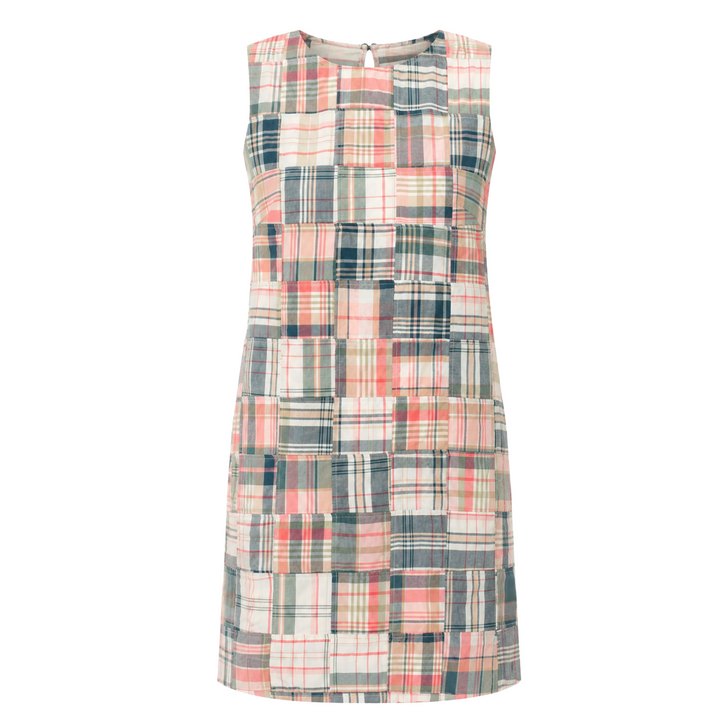 Madras Shift Dress
