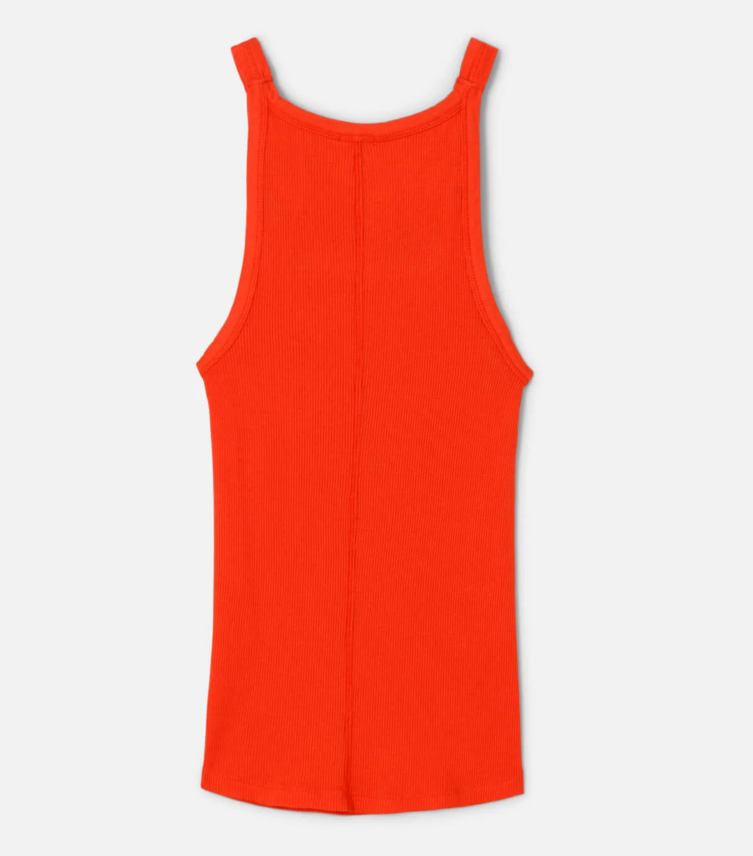 Knotted Ribbed Tank - Aperol