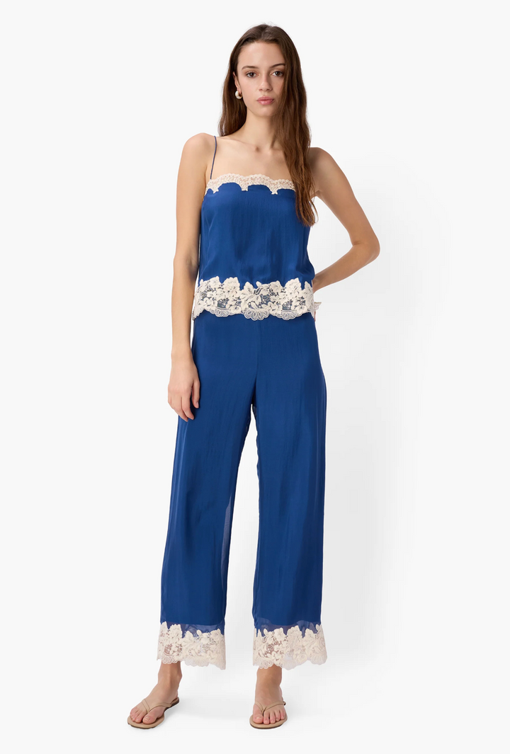 Maiya Silk Camisole- Sailor