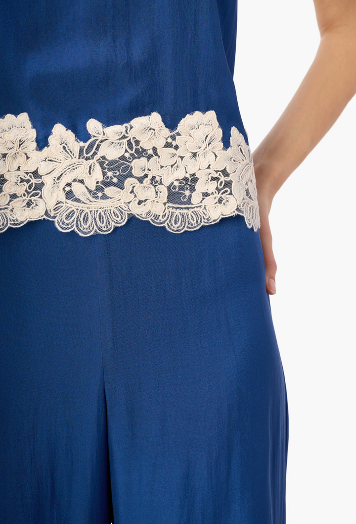 Maiya Silk Camisole- Sailor