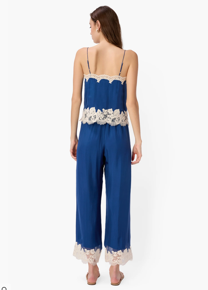 Maiya Silk Camisole- Sailor