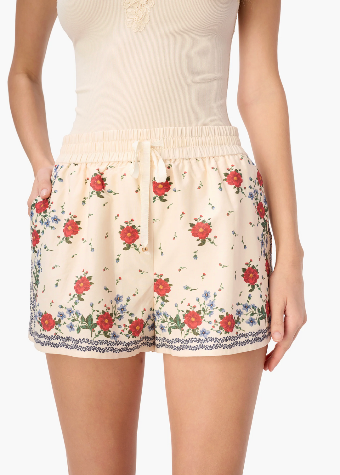 Oslo Silk Cotton Short- Bandana