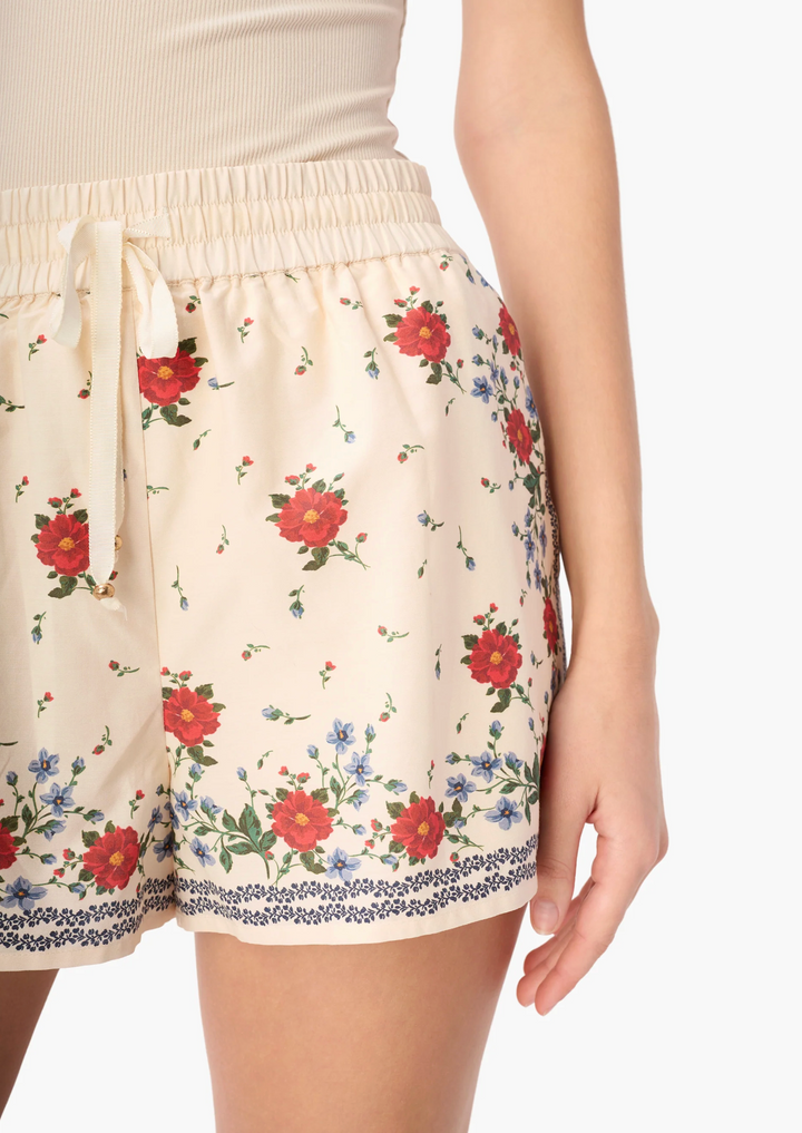 Oslo Silk Cotton Short- Bandana