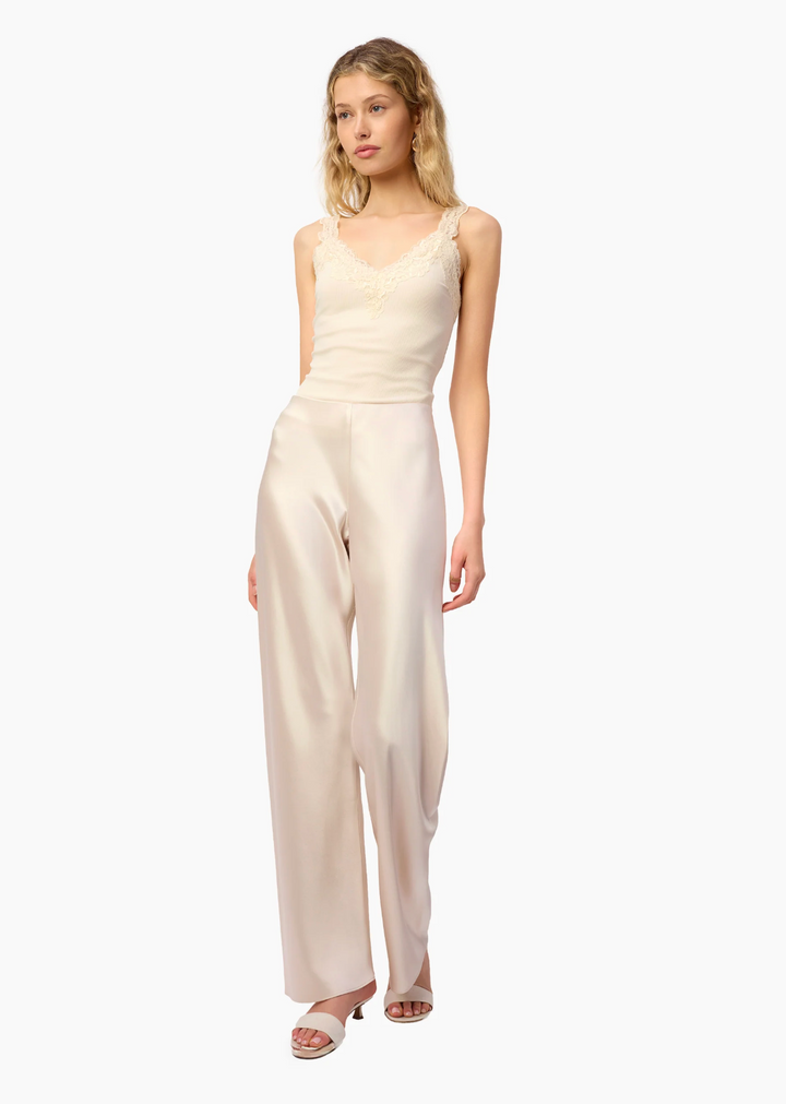 Bristol Mid Rise Pant -Oat