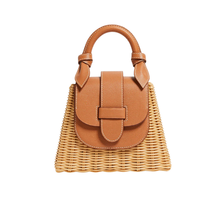 Petite Lady Bag Natural w/Strap