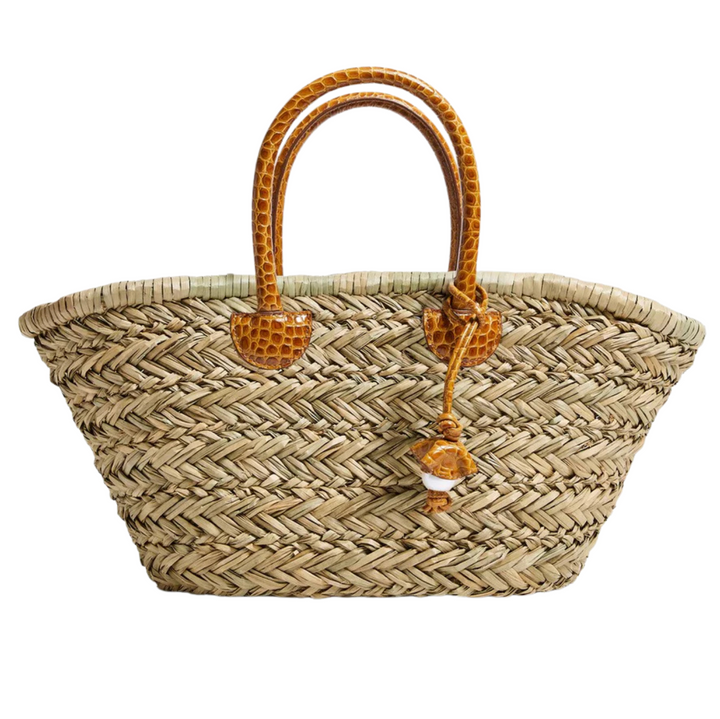 Beach and Town Tote Cognac
