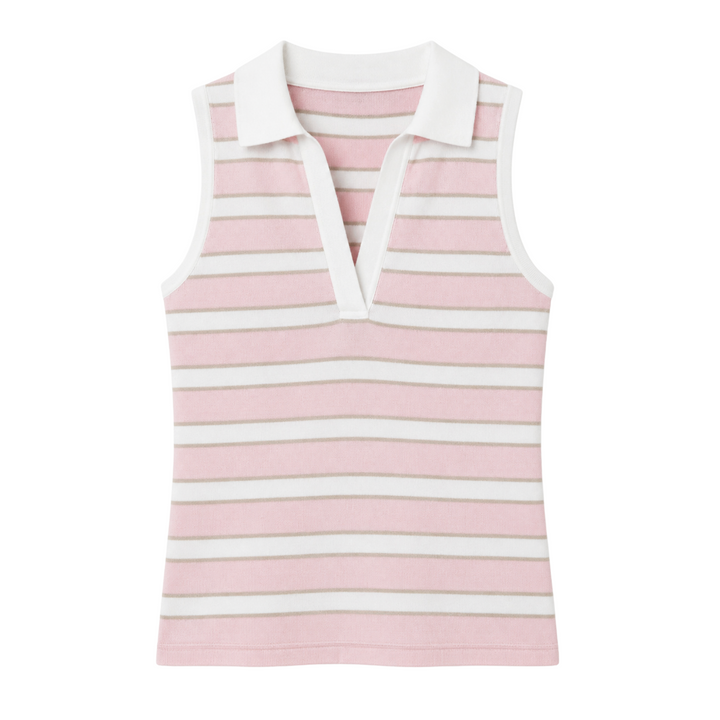 Kira Knit Sleeveless Top - Pink