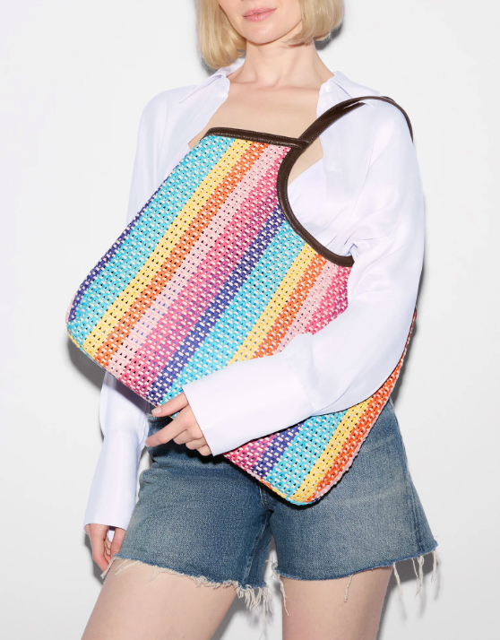 Large Georgica Tote - Feria Stripe