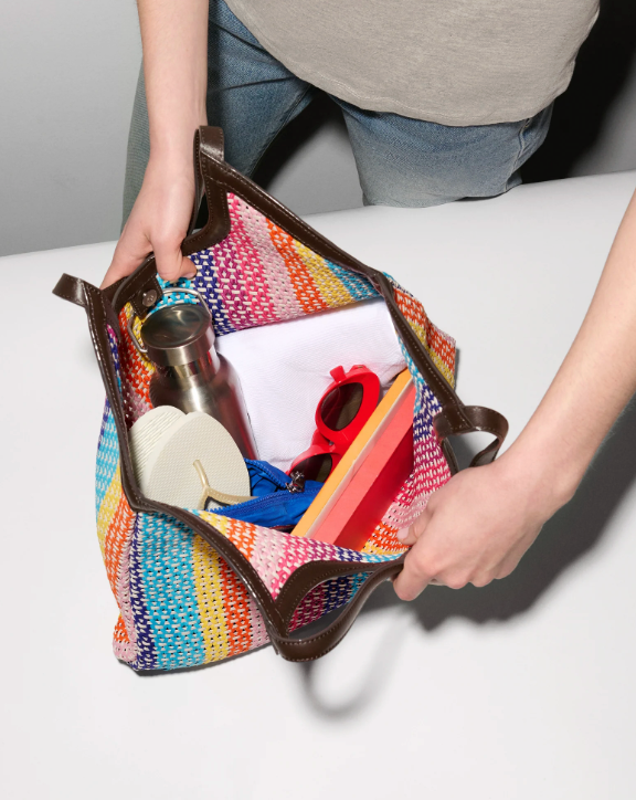Large Georgica Tote - Feria Stripe