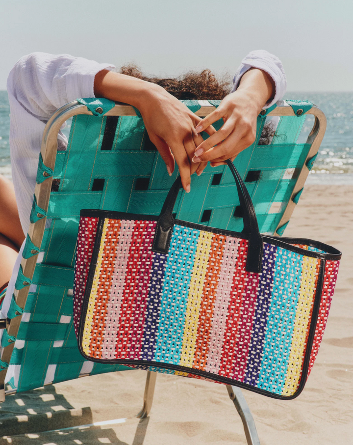 Georgica Open Tote - Feria Stripe