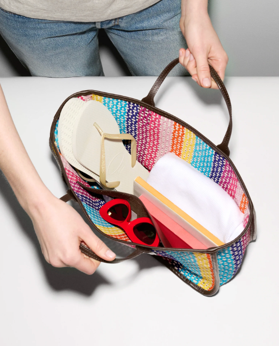 Georgica Open Tote - Feria Stripe