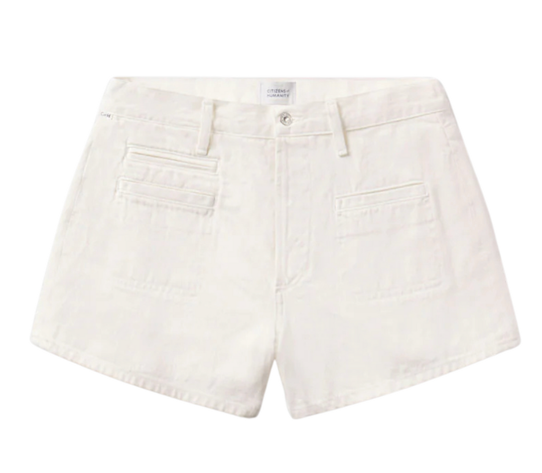 Marlow Welt Pocket Short - Pashmina