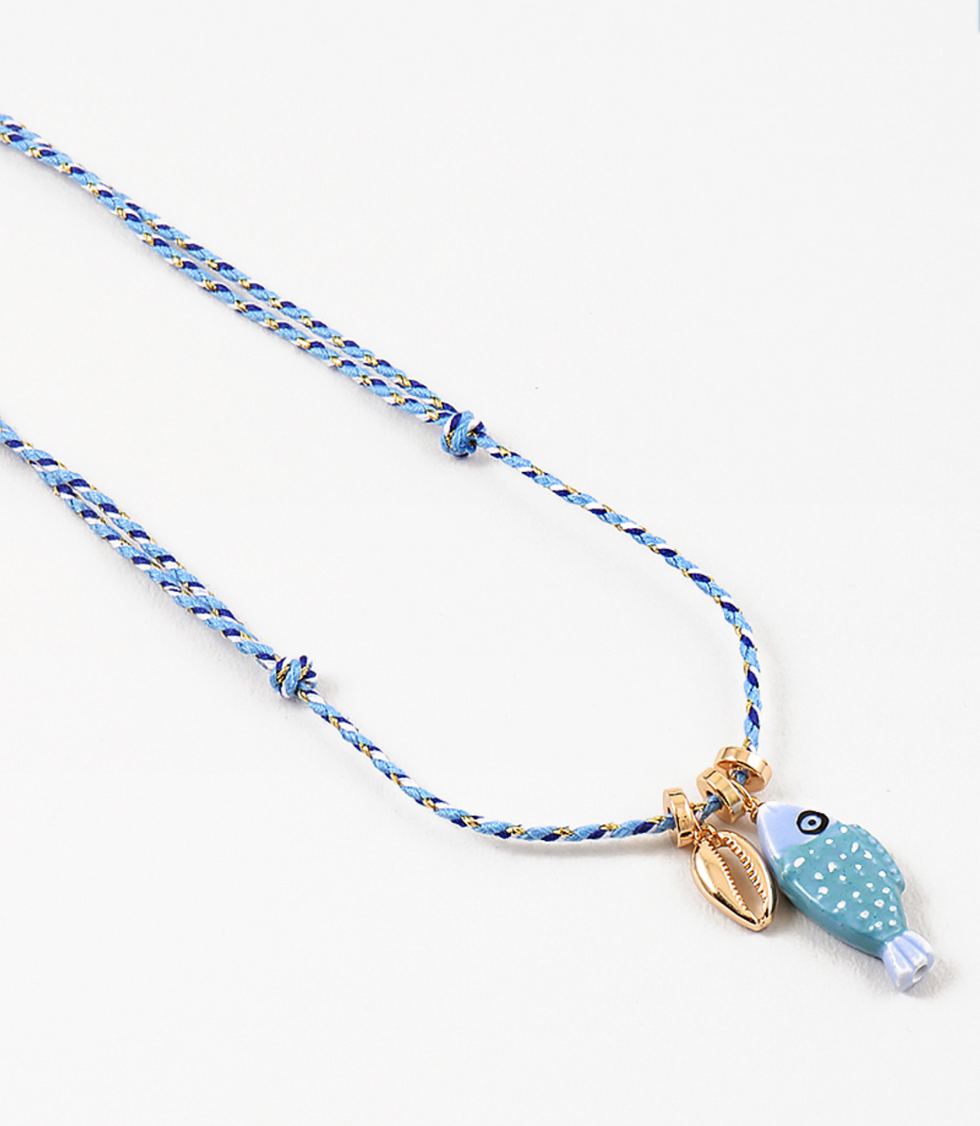 Sea Life Necklace - Blue