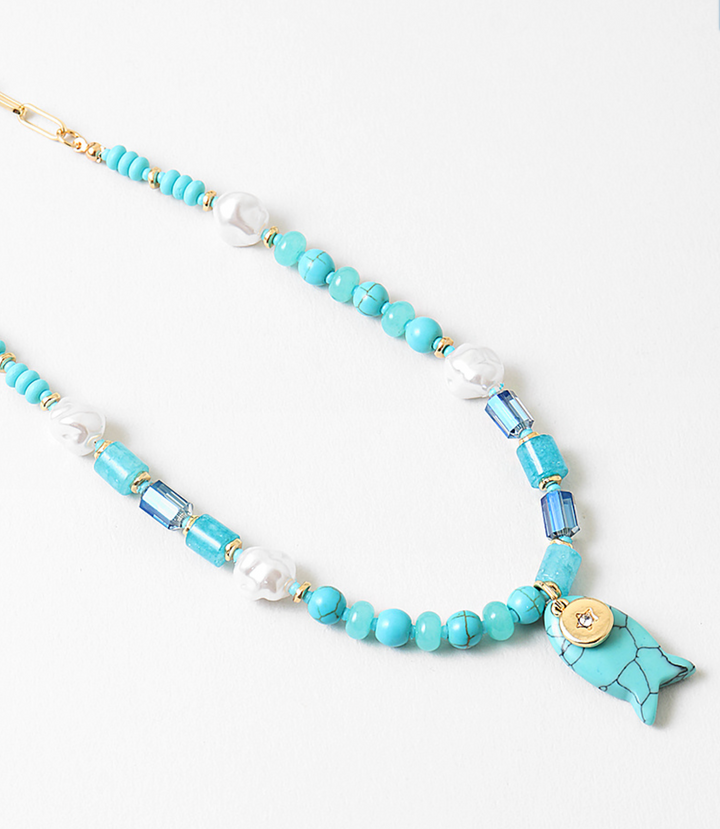 Coastal Necklace - Turquoise