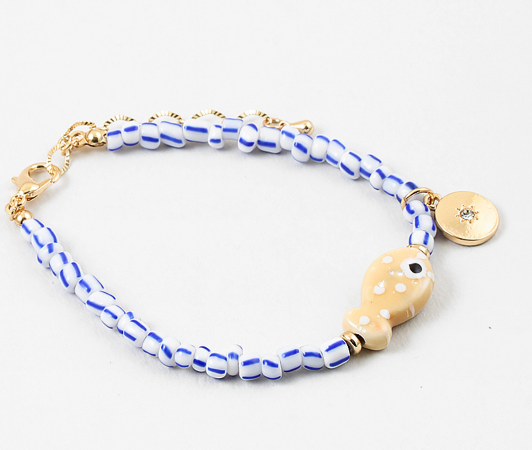 Blue Catch Bracelet