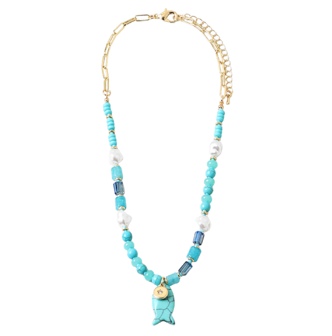 Coastal Necklace - Turquoise