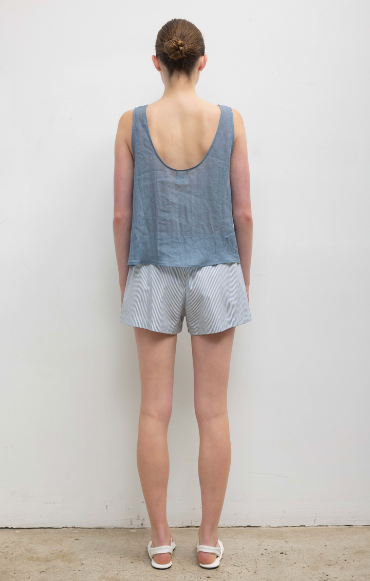 Yoshi Stripe Summer Short - Stone