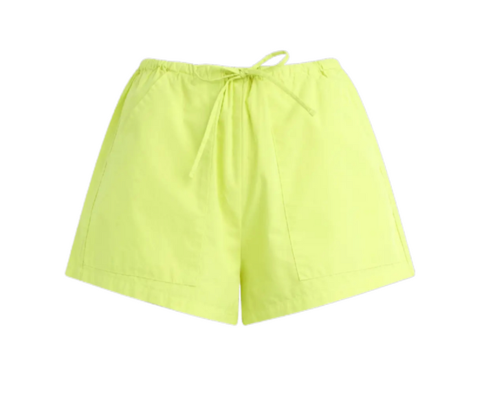 Kyoto Pocket Short - Chartreuse
