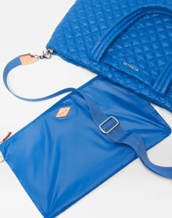 Medium Metro Tote Deluxe II - Surf Blue