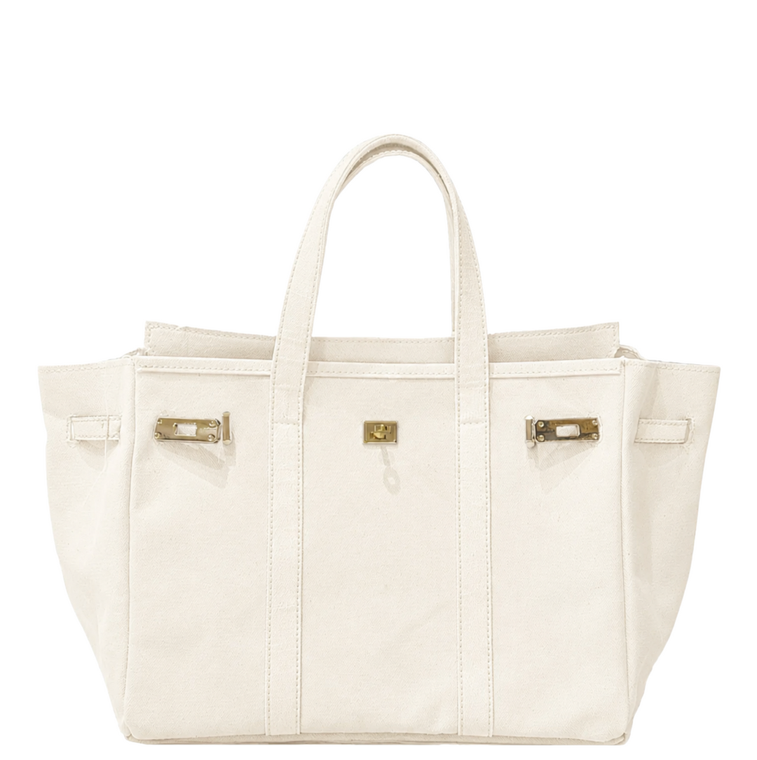 Harbor Canvas Tote - Beige