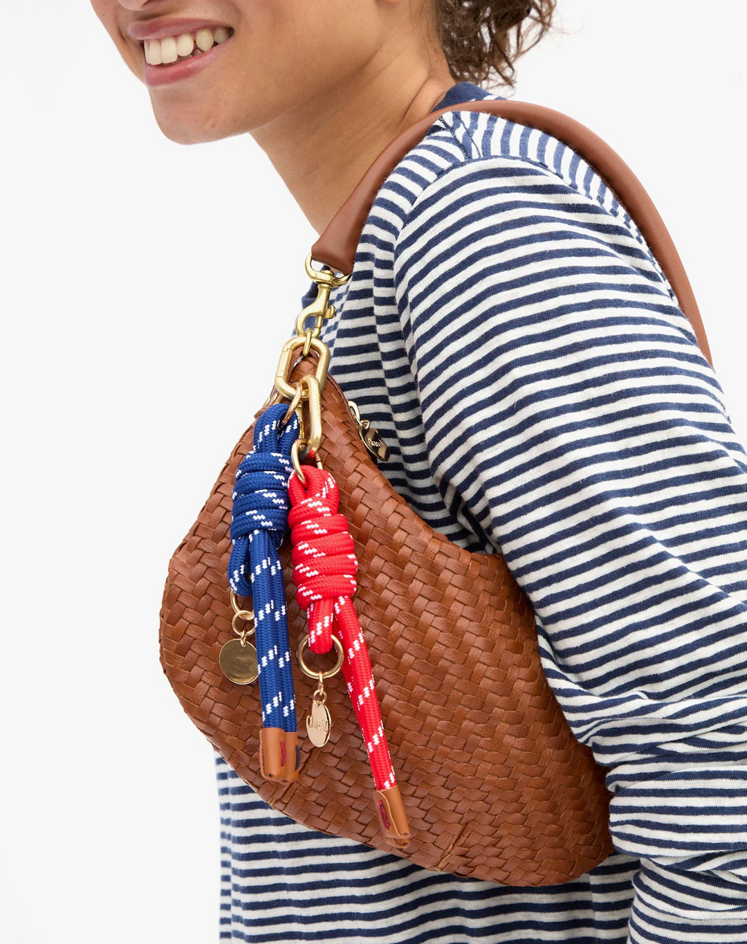 Barrel Knot Fob - Red