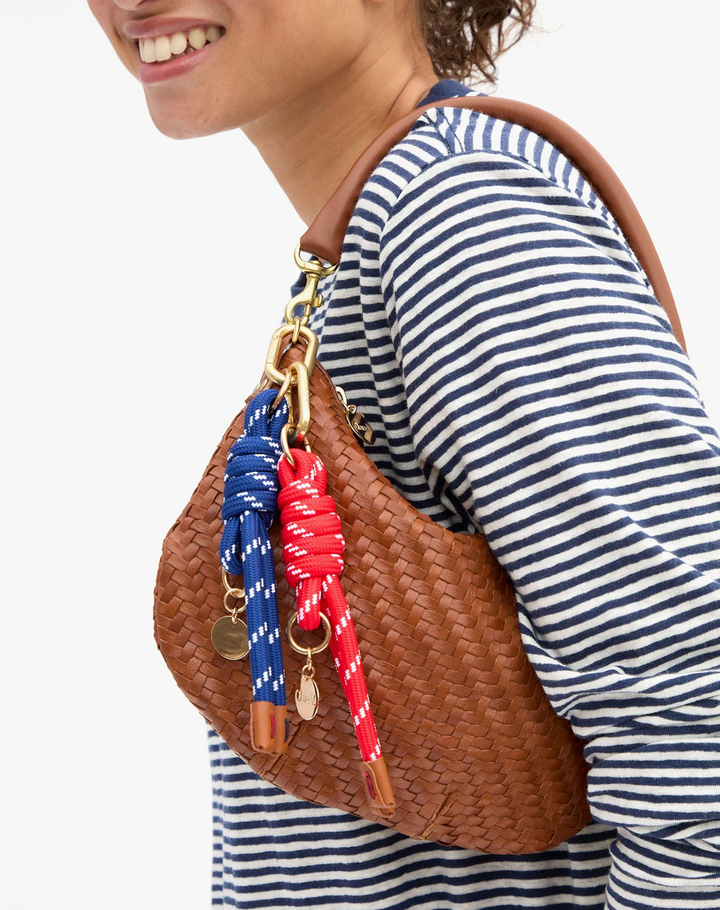 Barrel Knot Fob - Red