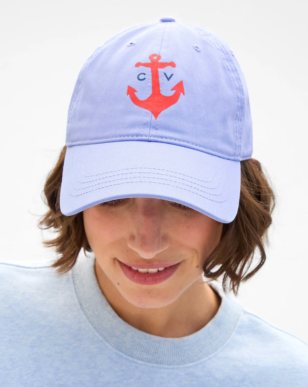 Baseball Hat - Lilac CV Anchor