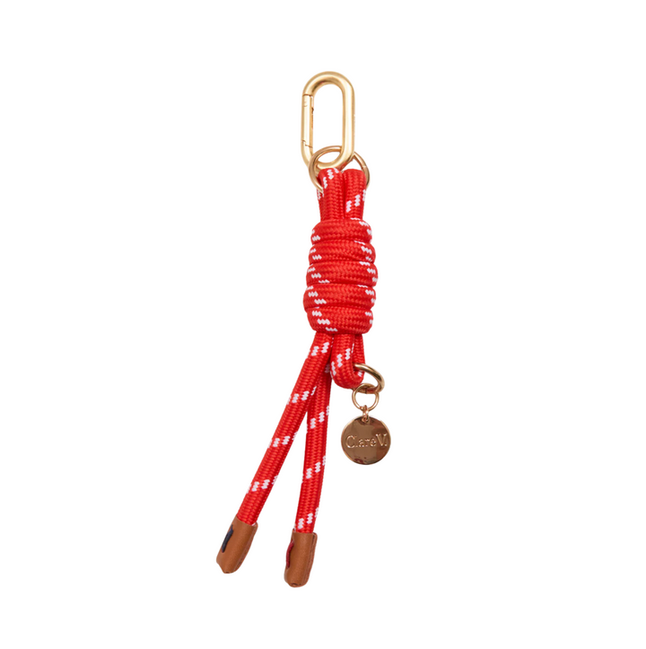 Barrel Knot Fob - Red