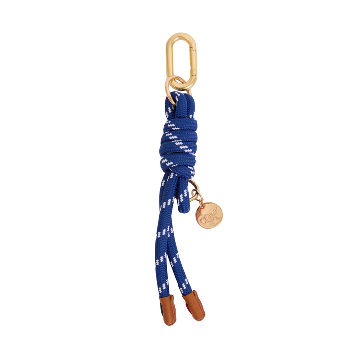 Barrel Knot Fob - Navy