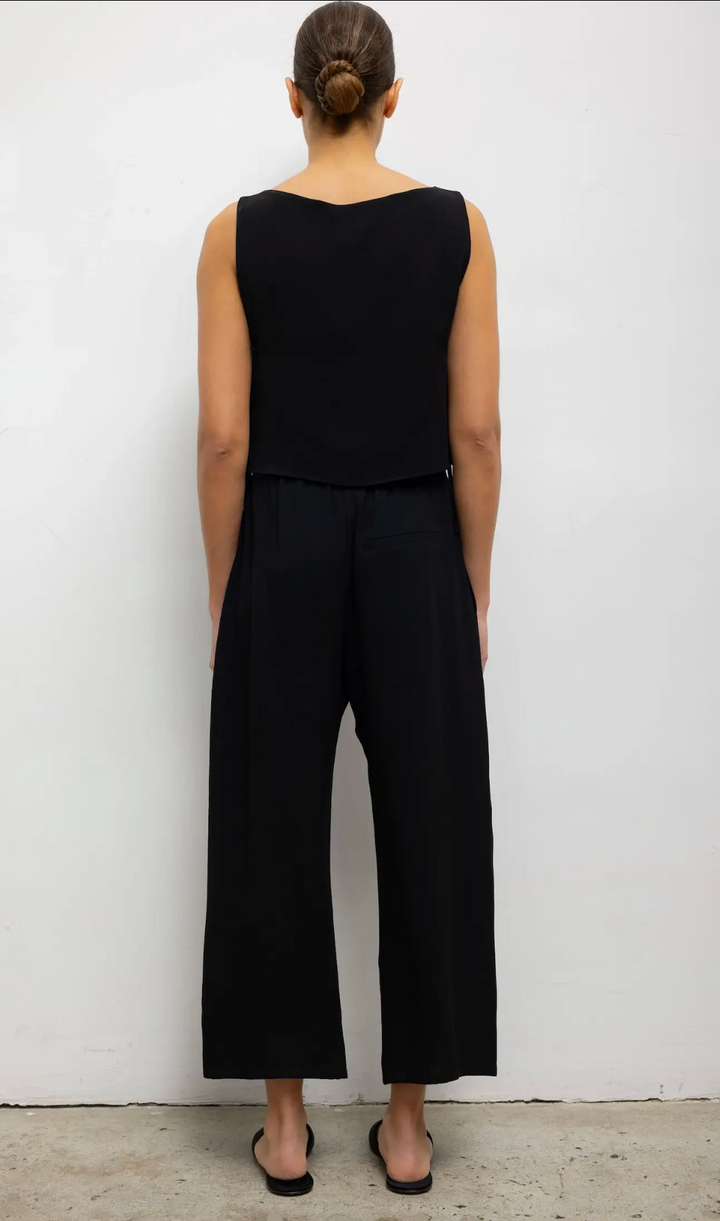 Ari Crop Pant - Black