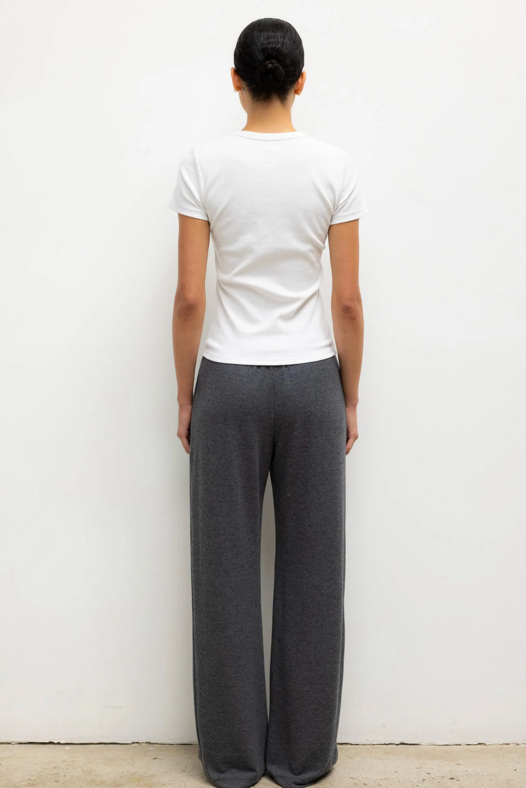 Kelly Slim Fit Tee - White