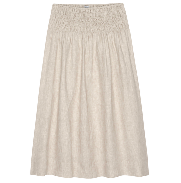 Alessa Skirt - Heathered Flax