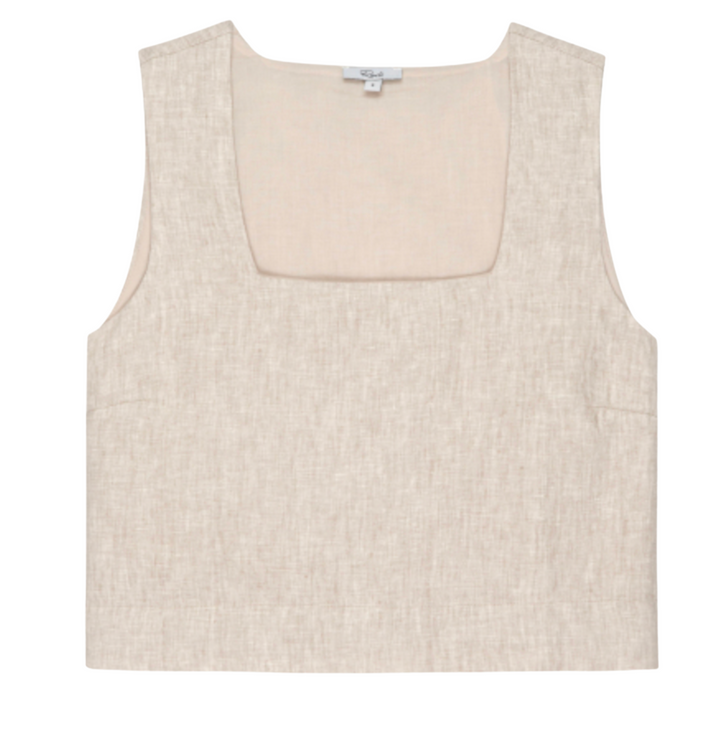 Akira Top - Heathered Flax