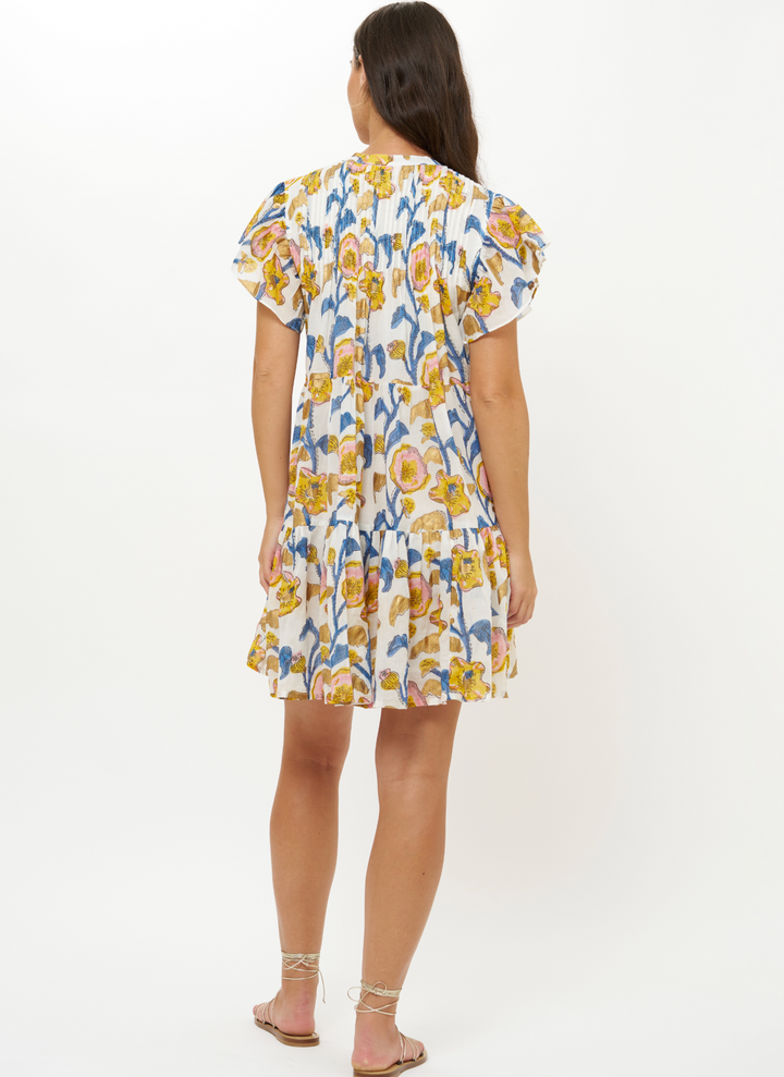 Ivy Dress - Poppy Marigold