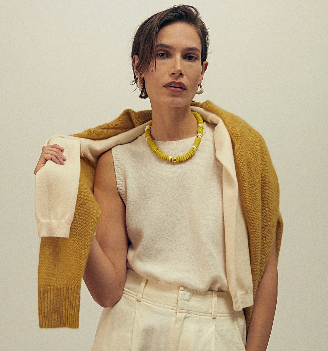 Laguna Necklace - Electric Neon Yellow