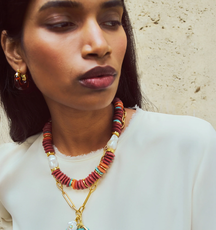 Umi Necklace - Rust