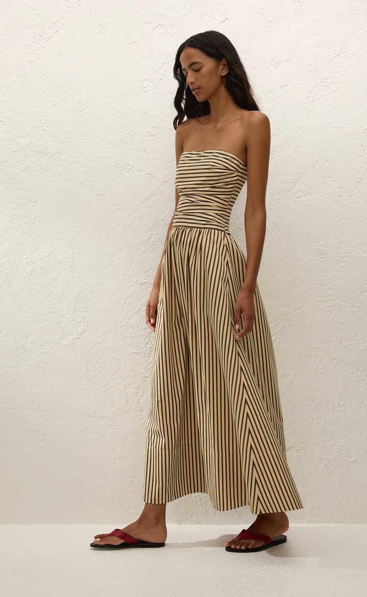 Vera Maxi Dress - Carmen Stripe