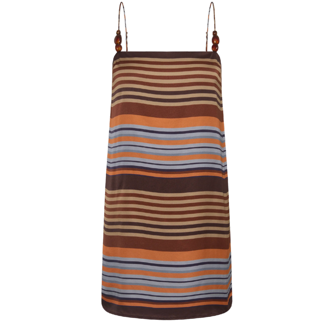 Estrella Mini Dress - Elena Stripe