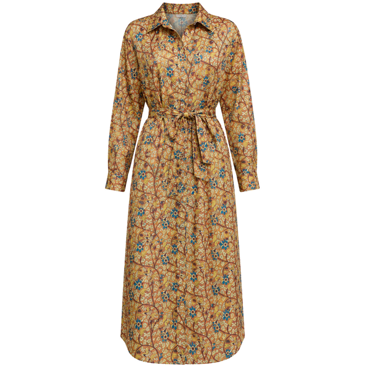 Garden Shirt Dress - Marigold