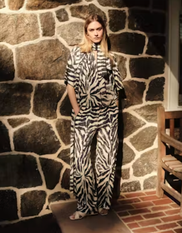 Lucia Dress - Zebra